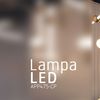 Lampa Sufitowa Wisząca Długa LED  APP475-CP Złota