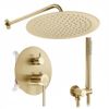 Kit de douche encastré Rea Foss Clif Brush Gold + BOX