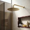 Kulatá dešťová sprcha REA JS-P014BG 30cm Brush Gold