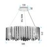 Lamp APP1763-8CP metal CHROME