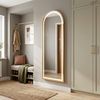 Oglindă LED Orbit 50x160cm Brush Gold