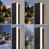 Applique murale LED de façade JNH035-G 60 noire