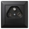 RTV-SAT Antenos Lizdas su Rėmeliu OSTE JNH011-A BLACK