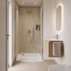 shower tray Rea Belmond White 80x80 Titan