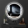 Miroir LED 80cm BAS