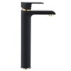 Waschbeckenarmatur REA Bloom Black Gold high