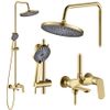 Shower set REA Marco Brush Gold