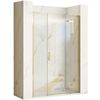 Shower doors Rea Hugo 90 Gold Brush + Shower screen 30