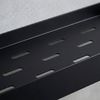 Полиця для ванної SF03 45cm black matt