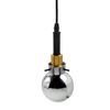 Lampa Wisząca APP1125-3CP Black Gold