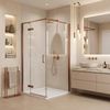 Душова кабіна Rea Bruno 90x90 Brush Copper