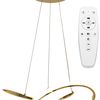 Lampe Ring Moderne LED + Télécommande APP390-CP Gold