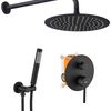 Shower system  Rea Lungo Black + BOX