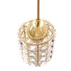 Lampa Sufitowa Kryształ APP726-3CRP Złota