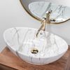 Lavabo sobre encimera REA Wendy Marmo