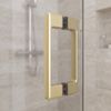 Дръжка за врата на душ кабина Rea 02 Brushed Gold
