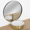 Lavabo sobre encimera SAMI GOLD WHITE