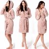 Accappatoio da donna Vestaglia DIAMOND Dirty Pink