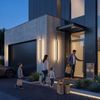 Facade LED wall lamp JNH036-G 90 Black