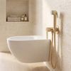Grifo para bidé Rea Argus Brush Gold
