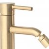 Bidet faucet Rea Lungo Gold Brush