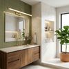 Bad LED-Wandleuchte SWE023-1W 60cm Brush Gold