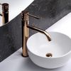 Смесител за мивка Rea Lungo Diamond Copper High