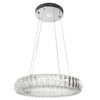 Plafonnier à LED en cristal APP1040-CP + télécommande
