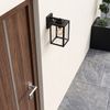 Homlokzati fali lámpa JNH038-1G Black
