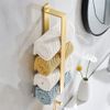 Bathroom hanger Brush Gold