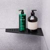 Bathroom shelf SF05 black matt