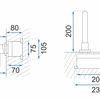 Unterputz Armatur Rea Lungo Long Copper Brush + IBOX