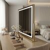 Spiegel LED STUDIO L.Gold 58x45