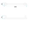 Hanger 16101 Aristo Brush Nickel