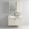Bathroom furniture set with washbasin Monti 60cm Creme