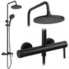 Shower set Rea Rivo Black