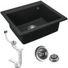 Sinks granit  West XL black METALLIC