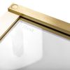 Sprchové Dveře Rea Hugo 80 Gold Brush + Profil