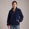 Women's sweatshirt Sherpa Navy Blue S