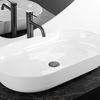 Ceramic Countertop Basin CLEO 71 White - REA