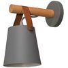 Lampe Murale Métal avec Corde Grey APP468-1W
