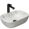 Lavabo sobre encimera Rea Belinda Marble Marmur Mat