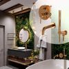 Wall Mounted Bath faucet Rea Lungo Copper + BOX