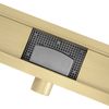 Γραμμική αποστράγγιση REA Neox brush gold 50