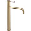 Grifo de baño Rea Serra Brush  Gold high