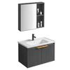 Набір меблів для ванної з умивальником Mario 60cm Grey