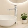 Bathroom faucet REA Storm Chrom High