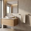 Appendino da bagno 64101 SOLO Brush Gold