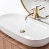 Countertop washbasin REA CLEO 81 WHITE