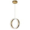 Люстра LED LHJ098-CP GOLD